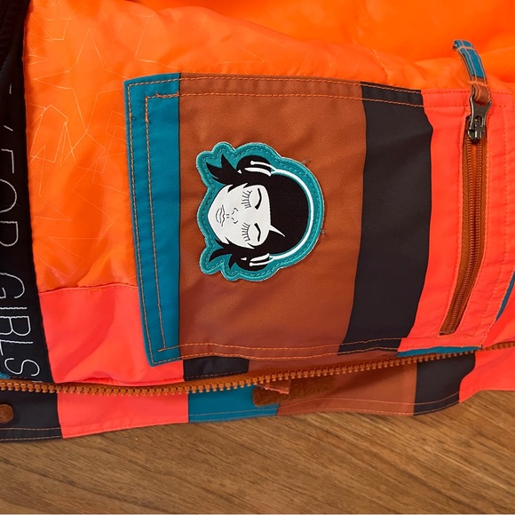 Nikita Creekside Striped Snowboarding Jacket women’s Size M - Picture 8 of 12